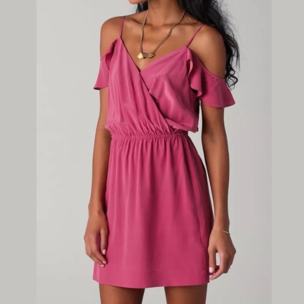 Joie Sari dress. New with tags. Cold off shoulder